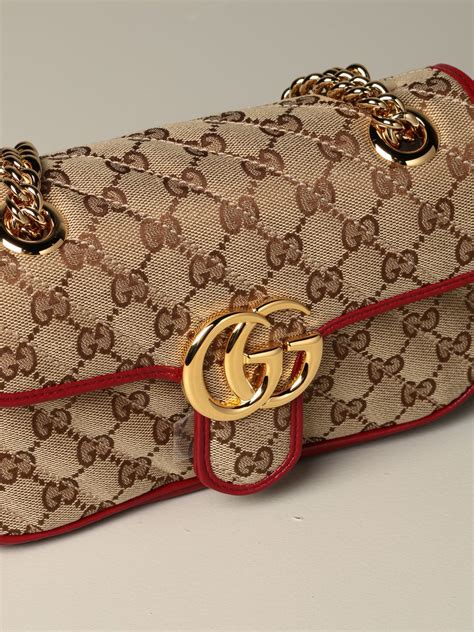 borsa tarocca di gucci|Gucci Borsa a Tracolla GG Marmont Mini .